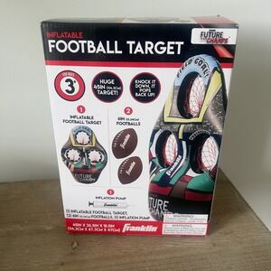 Franklin Future Champs Inflatable Football Target Set 2‎ Footballs Pump